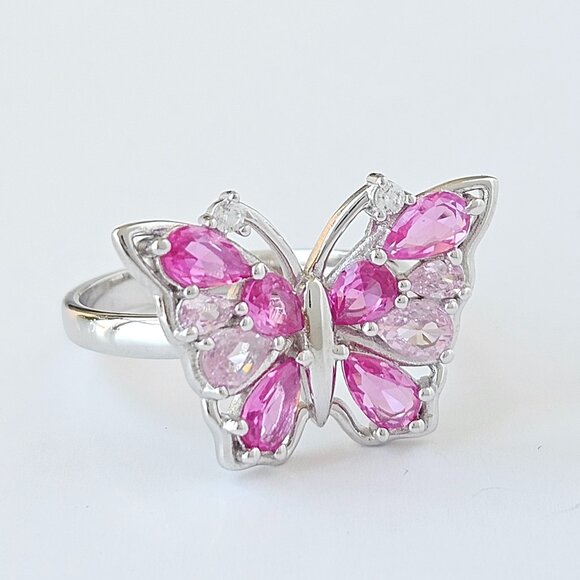 NEW DayDreamer Butterfly Ring Collection - 925 Sterling Silver Ring SIZE 7 - Picture 5 of 9